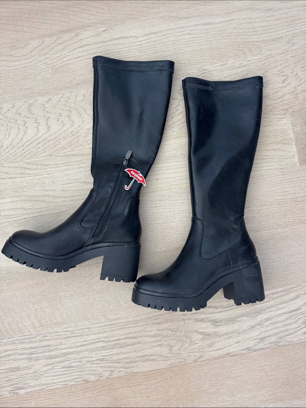 Steve Madden Chunky Lug Heel Boots